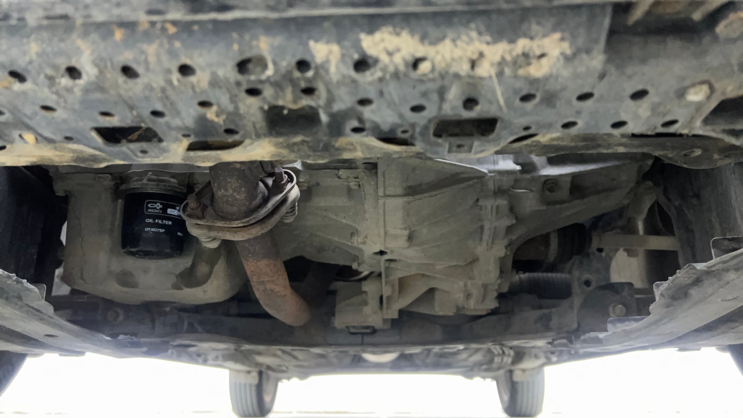 Used 2019 Maruti Suzuki Swift ZXi Plus AMT Petrol Automatic extra FRONT LEFT UNDERBODY VIEW