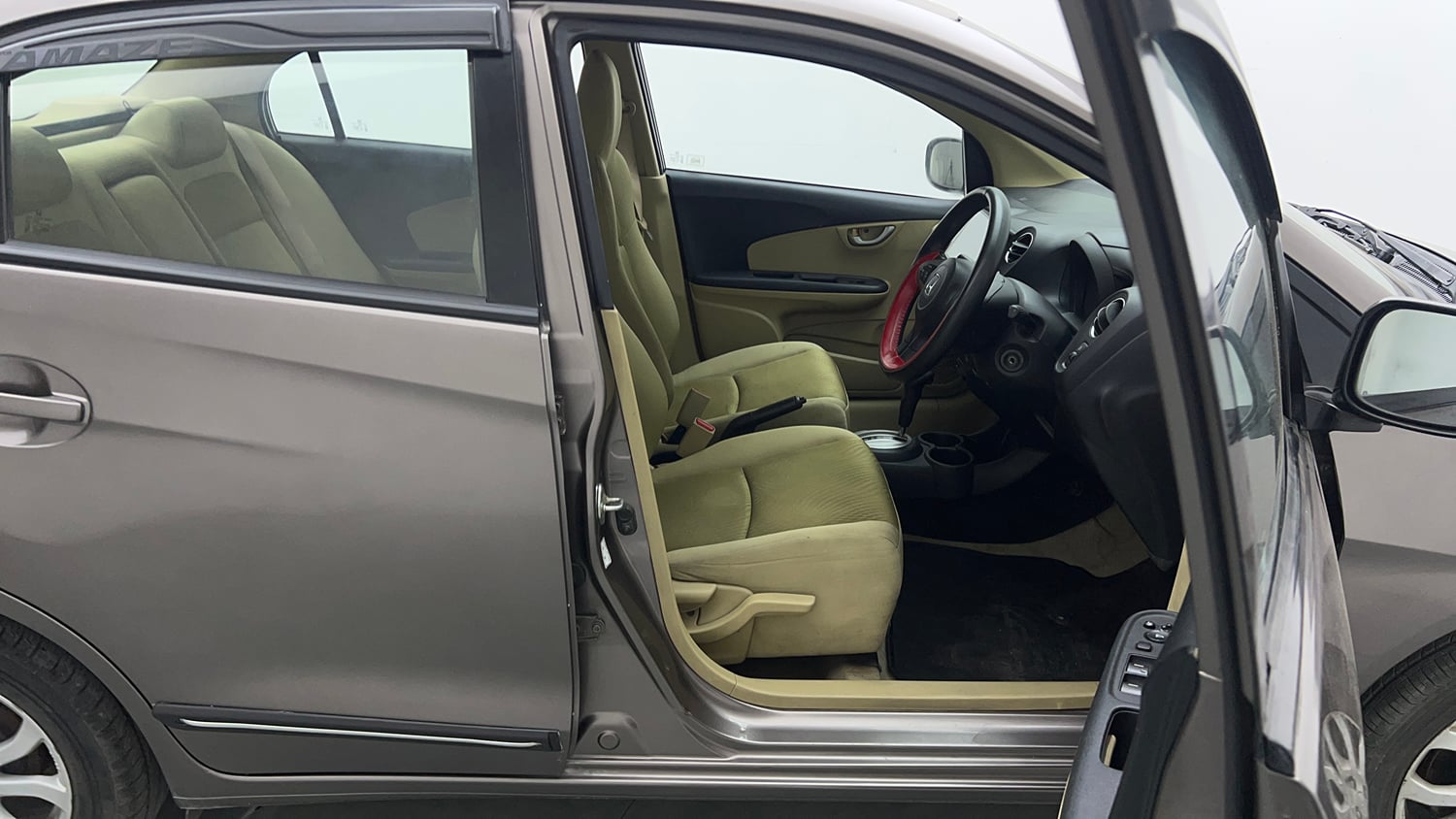 Used 2014 Honda Amaze 1.2 VX AT i-VTEC Petrol Automatic interior RIGHT SIDE FRONT DOOR CABIN VIEW