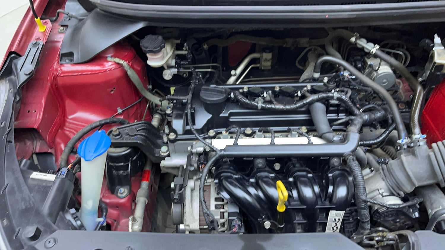 Used 2019 Hyundai Elite i20 Asta 1.2 (O) CVT Petrol Automatic engine ENGINE RIGHT SIDE VIEW