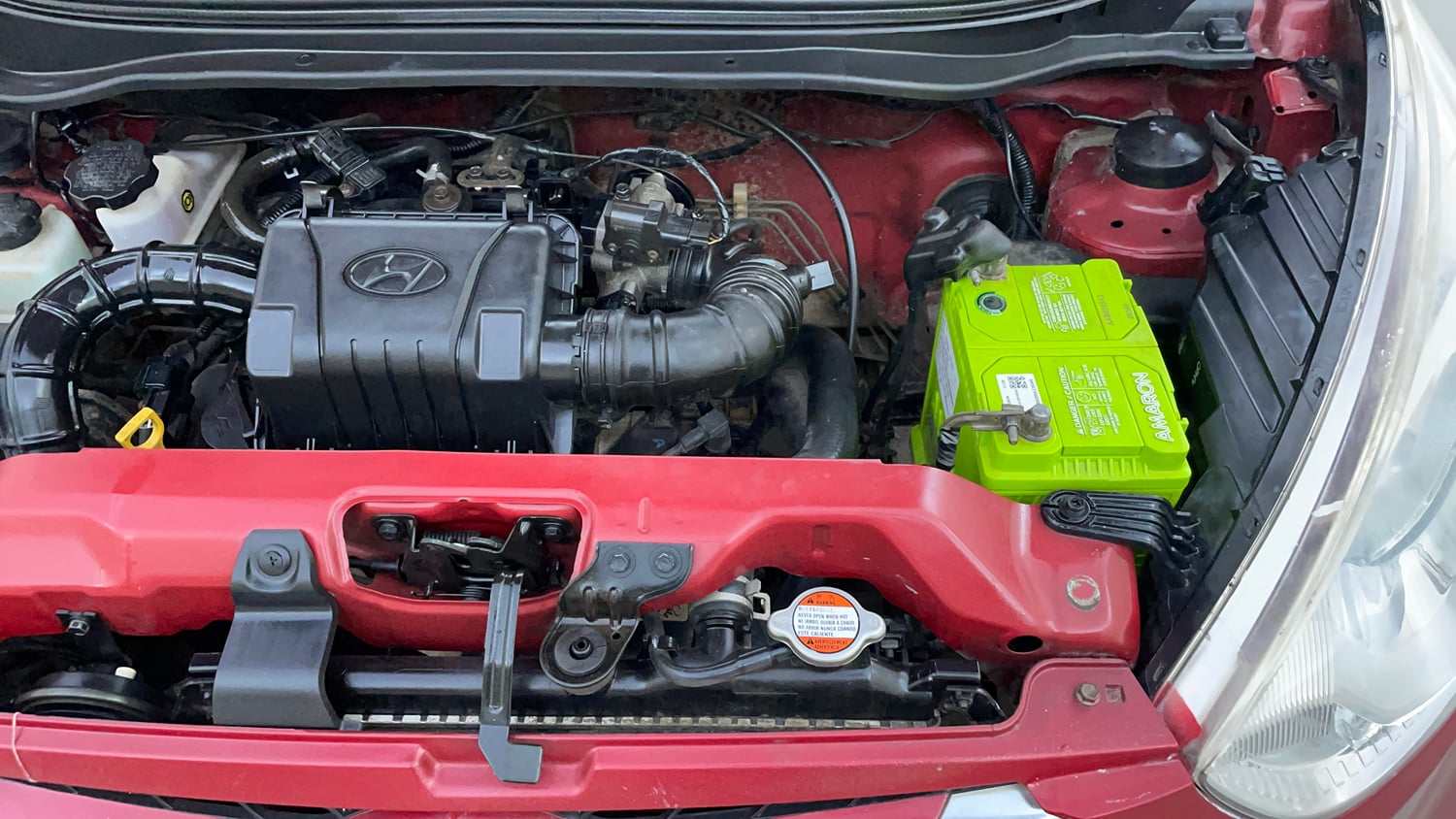 Used 2016 Hyundai Eon Magna + Petrol Manual engine ENGINE LEFT SIDE VIEW