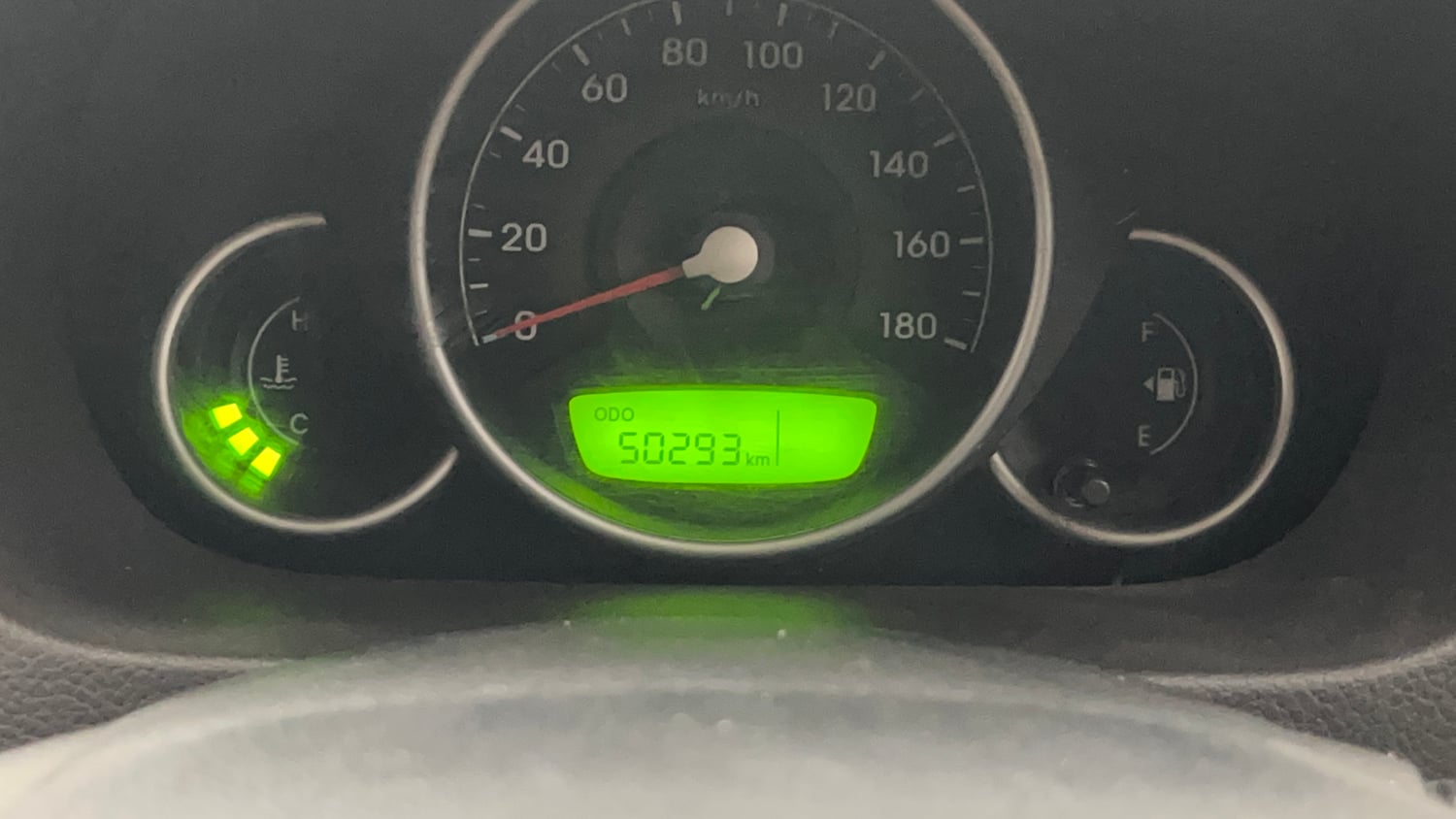 Used 2015 Hyundai Eon Magna O Petrol Manual interior CLUSTERMETER VIEW
