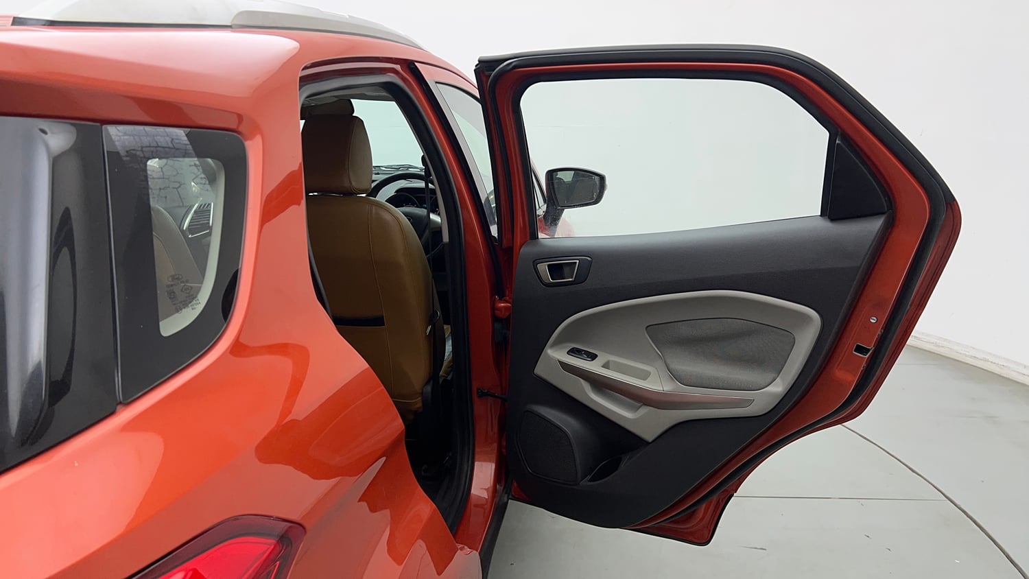Used 2017 Ford EcoSport Titanium 1.5L Ti-VCT AT Petrol Automatic interior RIGHT REAR DOOR OPEN VIEW