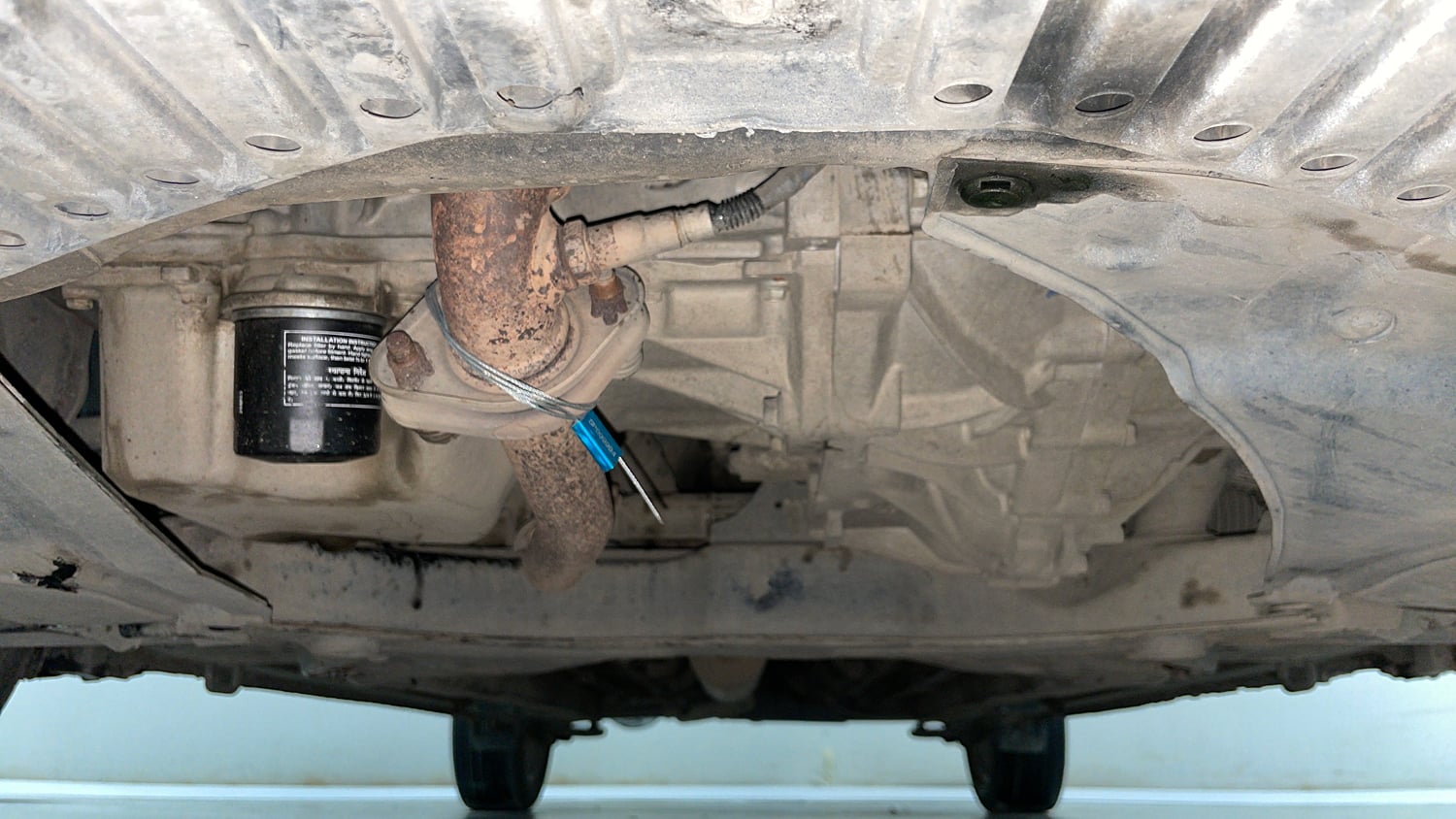 Used 2017 Maruti Suzuki Ciaz Alpha 1.4 MT Petrol Manual extra FRONT LEFT UNDERBODY VIEW