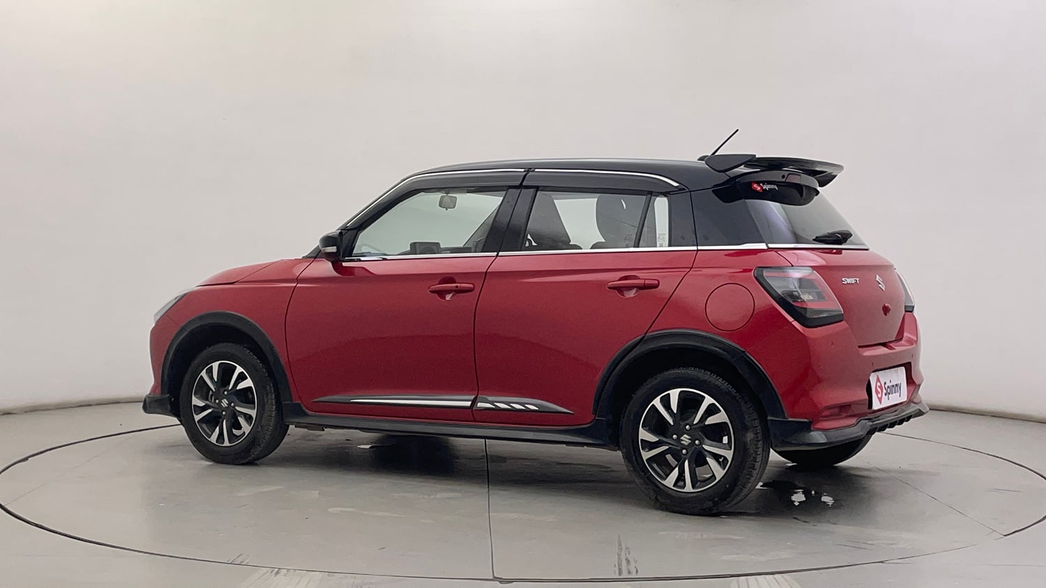 Used 2024 Maruti Suzuki Swift ZXi Plus Dual Tone AMT Petrol Automatic exterior LEFT REAR CORNER VIEW