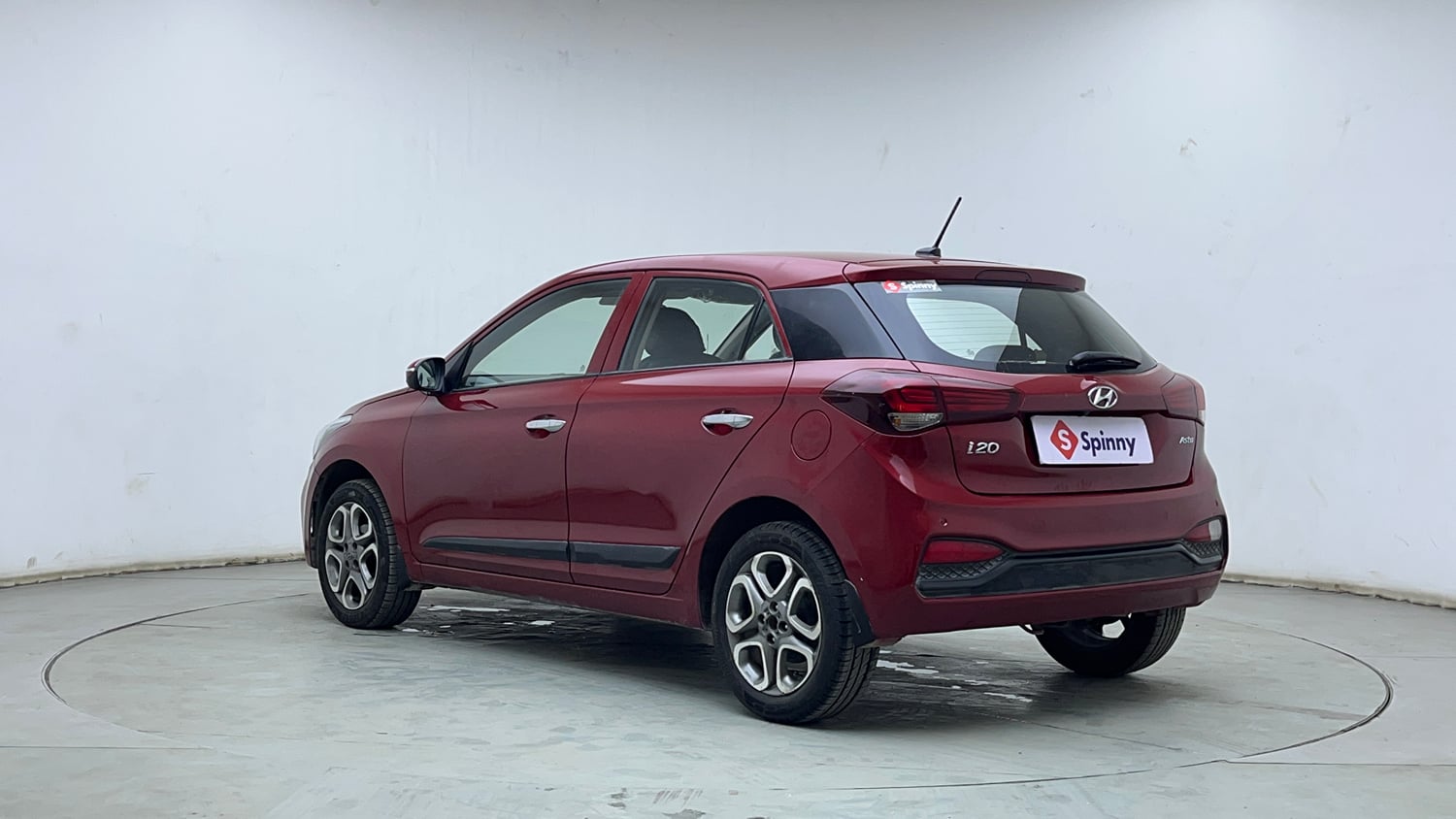 Used 2019 Hyundai Elite i20 Asta 1.2 (O) CVT Petrol Automatic exterior LEFT REAR CORNER VIEW