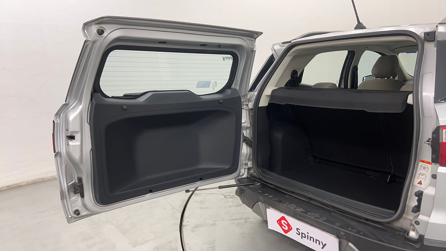 Used 2021 Ford EcoSport Titanium Plus 1.5L Ti-VCT AT Petrol Automatic interior DICKY DOOR OPEN VIEW