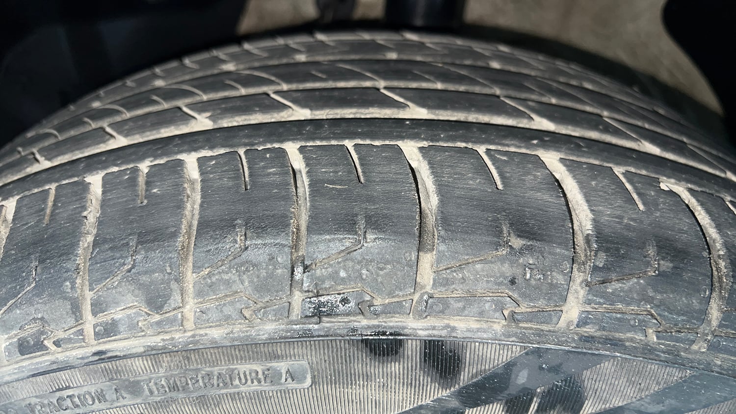 Used 2020 MG Motors Hector Sharp 1.5 DCT Petrol Petrol Automatic tyres LEFT FRONT TYRE TREAD VIEW