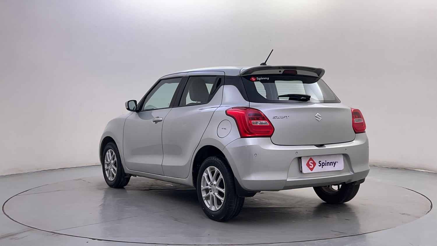 Used 2019 Maruti Suzuki Swift ZXi AMT Petrol Automatic exterior LEFT REAR CORNER VIEW
