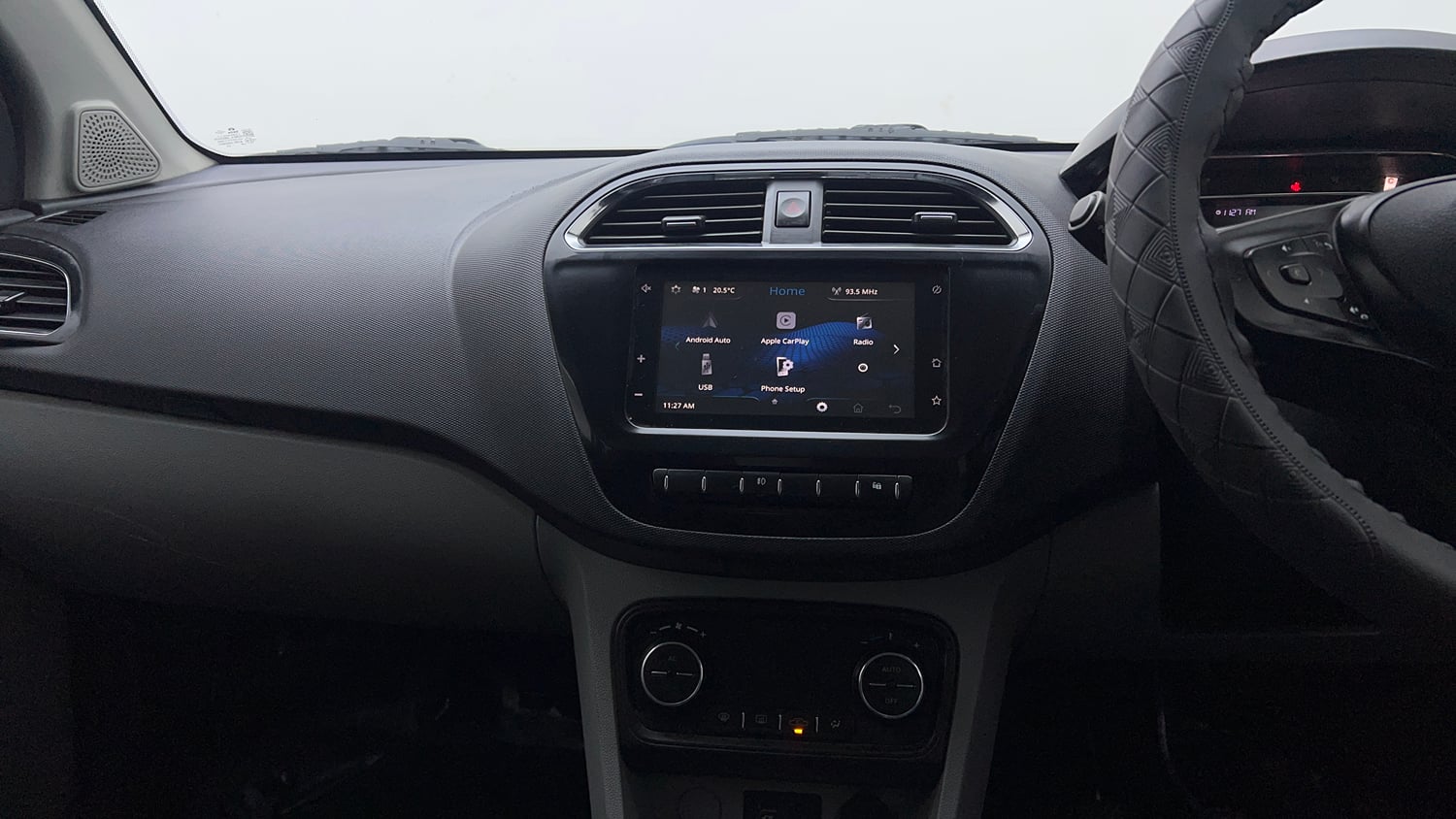 Used 2020 Tata Tiago XZ Plus Petrol Manual interior MUSIC SYSTEM & AC CONTROL VIEW
