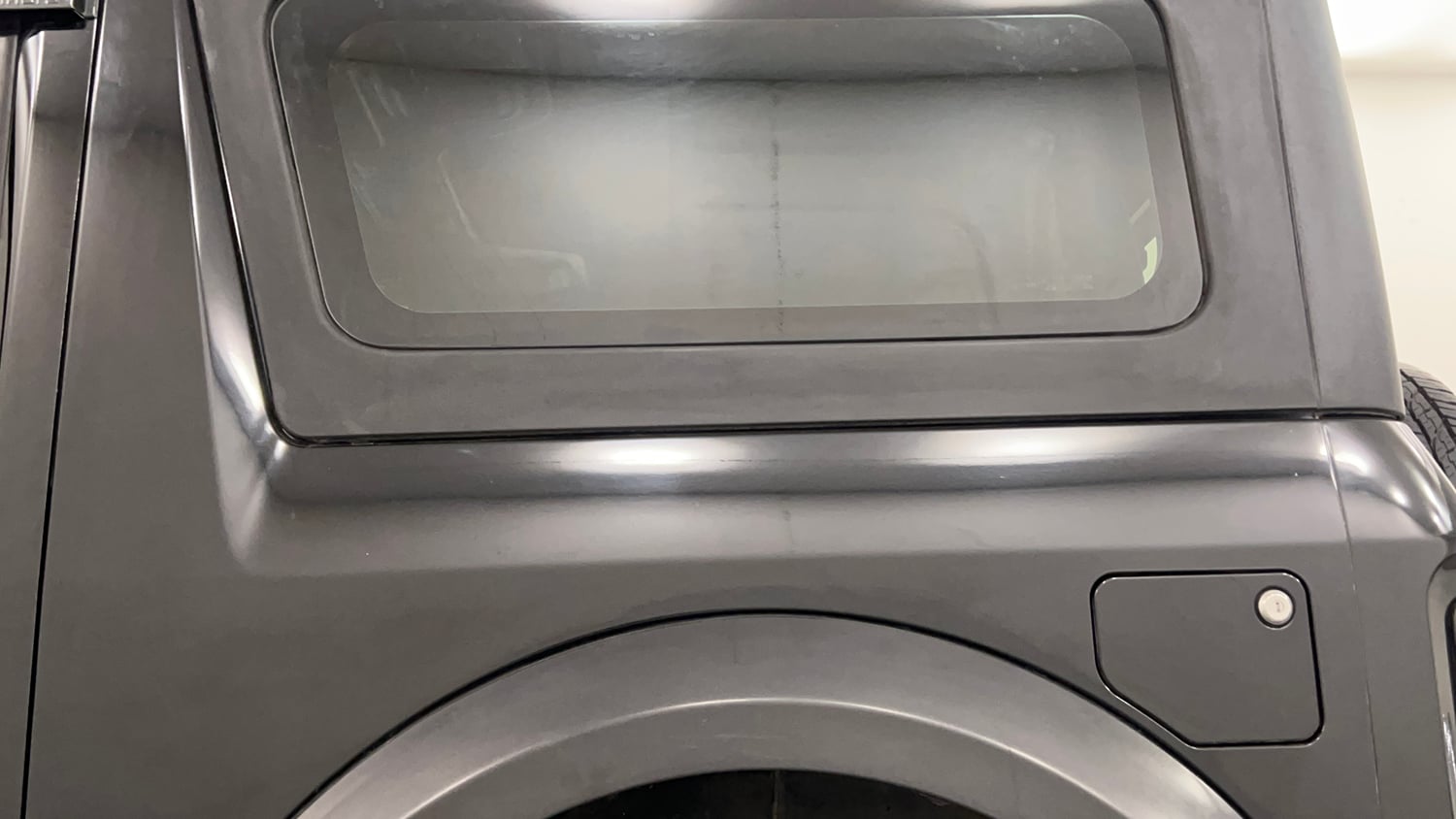 Used 2021 mahindra Thar LX Hard Top Diesel AT 4WD Diesel Automatic interior LEFT REAR DOOR OPEN VIEW