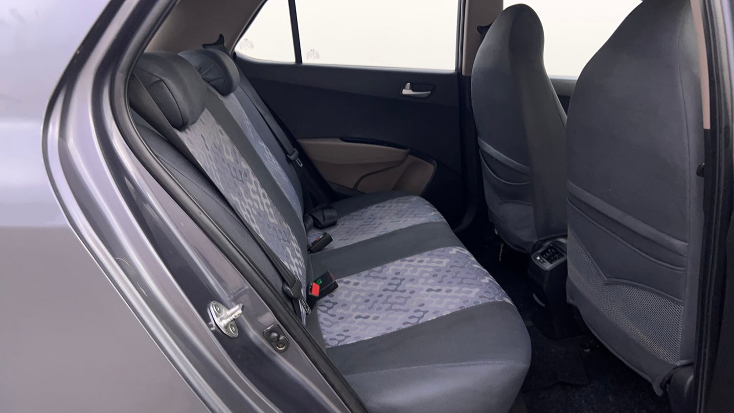 Used 2015 Hyundai Grand i10 Asta AT 1.2 Kappa VTVT Petrol Automatic interior RIGHT SIDE REAR DOOR CABIN VIEW