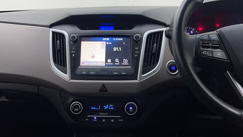 Used 2018 Hyundai Creta SX 1.6 Petrol Petrol Manual interior MUSIC SYSTEM & AC CONTROL VIEW