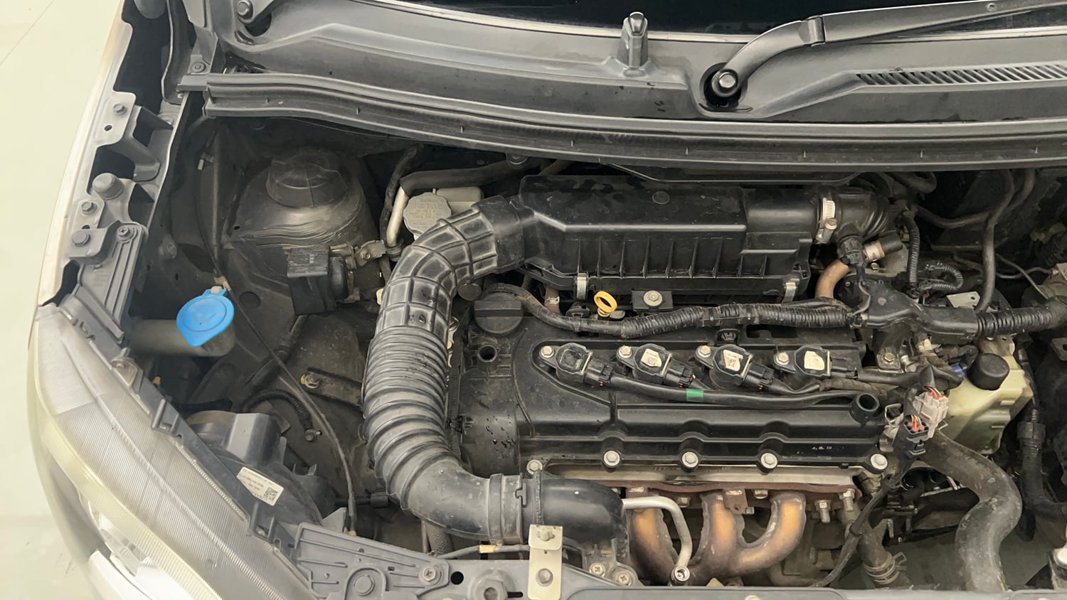 Used 2019 Maruti Suzuki Wagon R ZXi 1.2 AMT Petrol Automatic engine ENGINE RIGHT SIDE VIEW