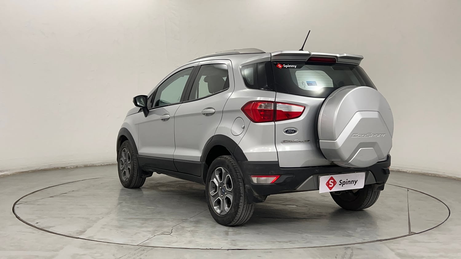 Used 2021 Ford EcoSport Titanium Plus 1.5L Ti-VCT AT Petrol Automatic exterior LEFT REAR CORNER VIEW