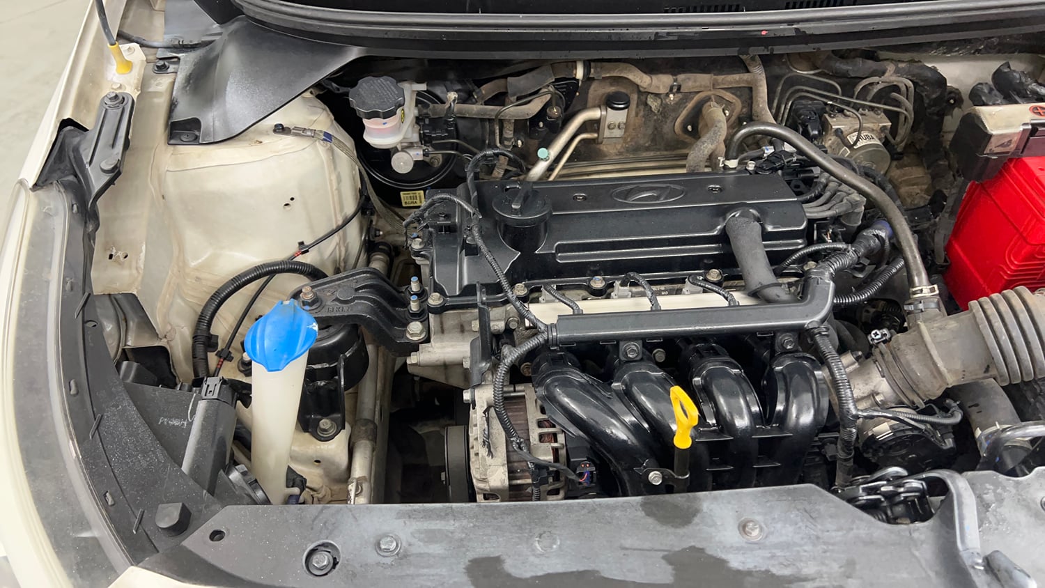 Used 2018 Hyundai Elite i20 Asta 1.2 (O) Petrol Manual engine ENGINE RIGHT SIDE VIEW