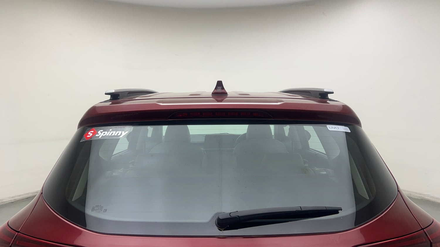Used 2022 kia Seltos HTX 1.5 IVT Petrol Automatic exterior BACK WINDSHIELD VIEW