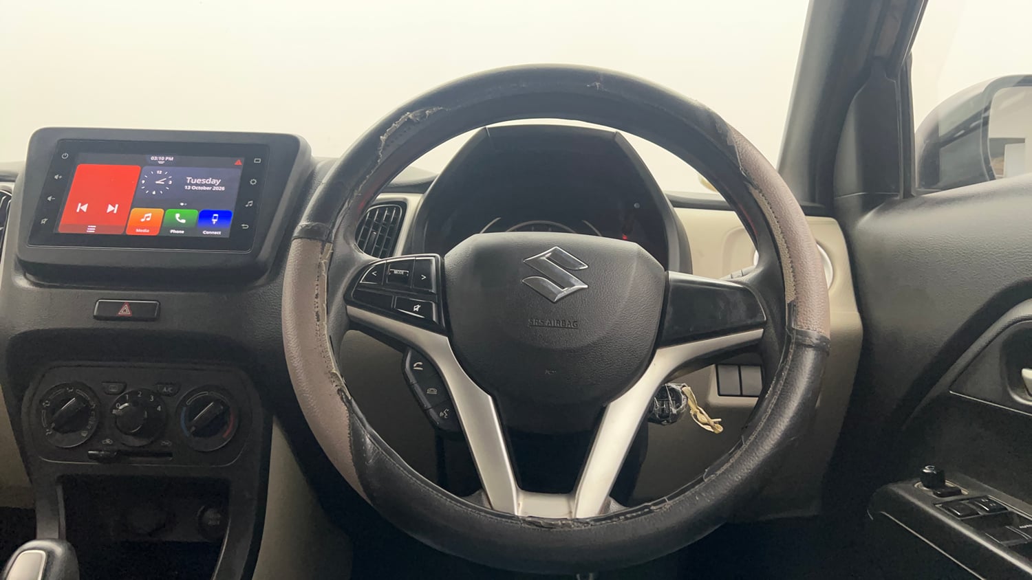 Used 2019 Maruti Suzuki Wagon R ZXi 1.2 AMT Petrol Automatic interior STEERING VIEW