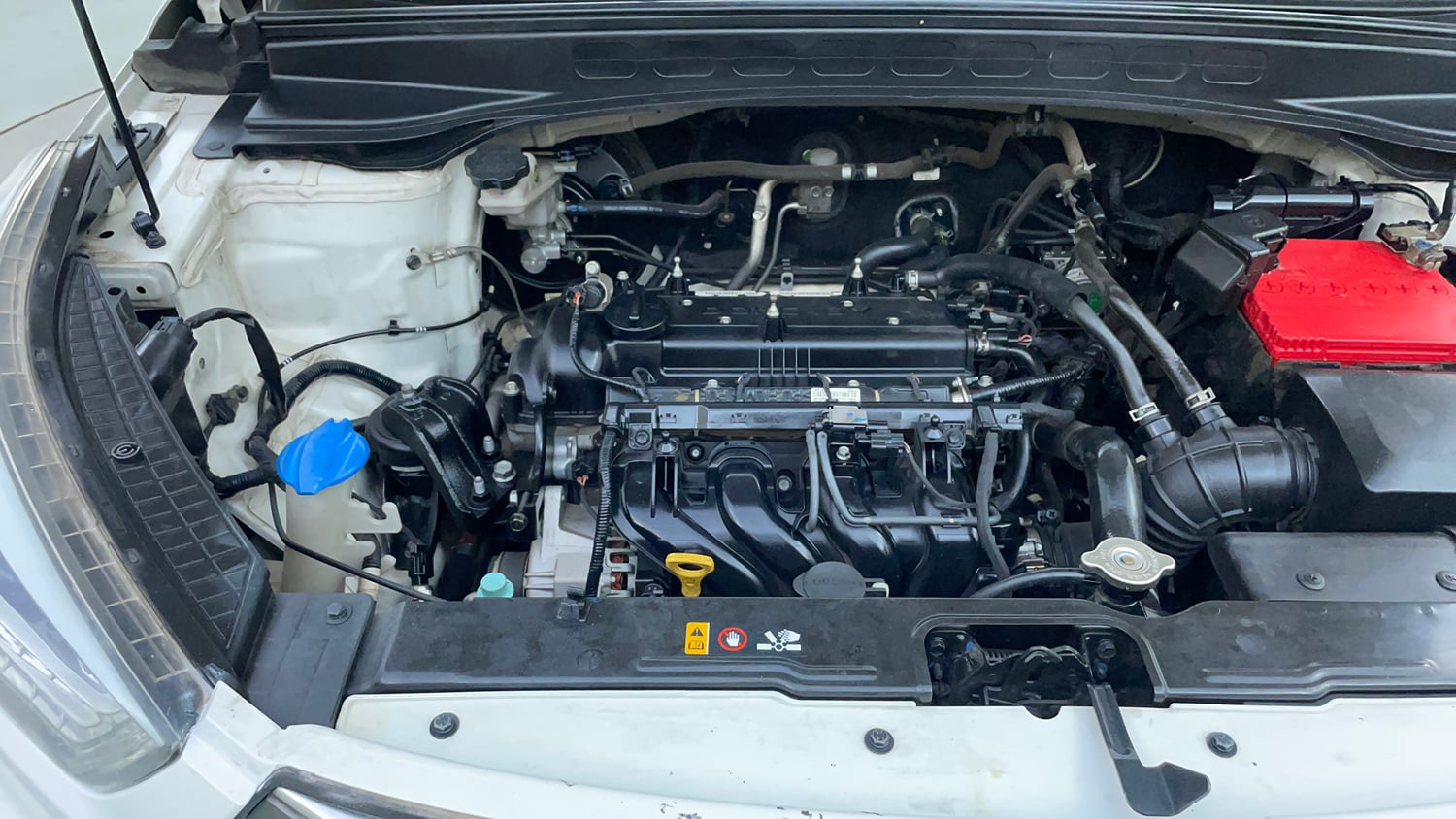 Used 2017 Hyundai Creta 1.6 SX Plus Petrol Petrol Manual engine ENGINE RIGHT SIDE VIEW