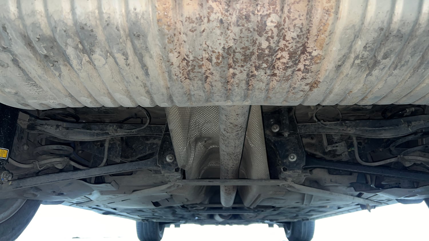Used 2021 BMW X1 sDrive20i xLine Petrol Automatic extra REAR UNDERBODY VIEW (TAKEN FROM REAR)