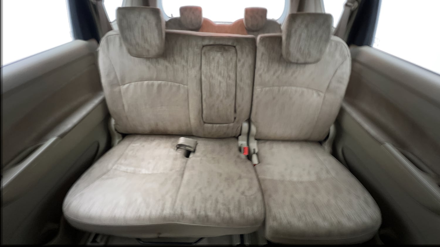 Used 2013 Maruti Suzuki Ertiga Vxi Petrol Manual interior REAR SEAT CONDITION VIEW
