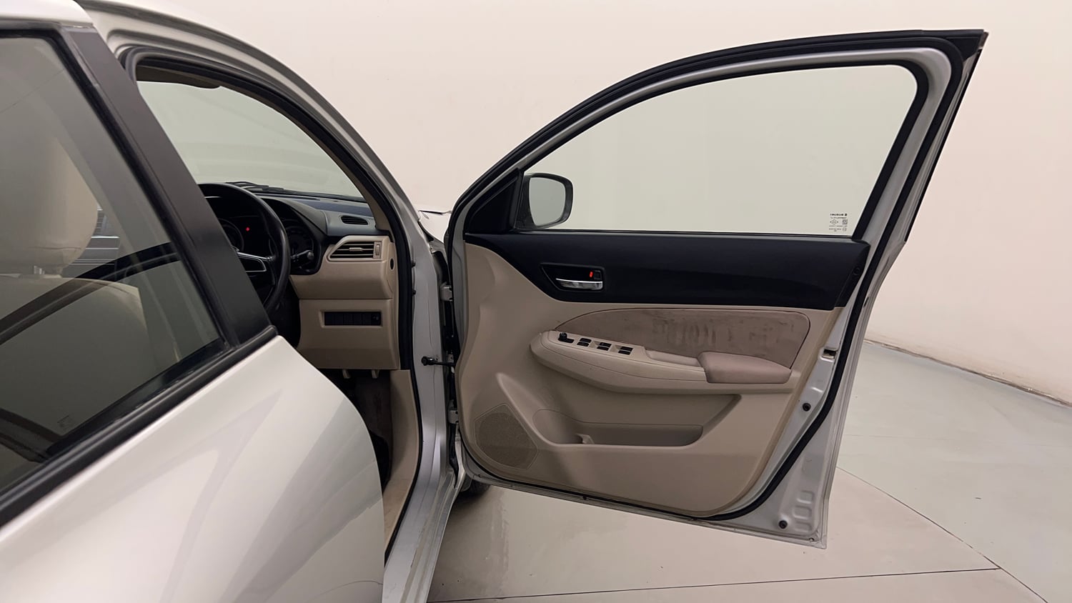 Used 2017 Maruti Suzuki Dzire VDi AMT Diesel Automatic interior RIGHT FRONT DOOR OPEN VIEW