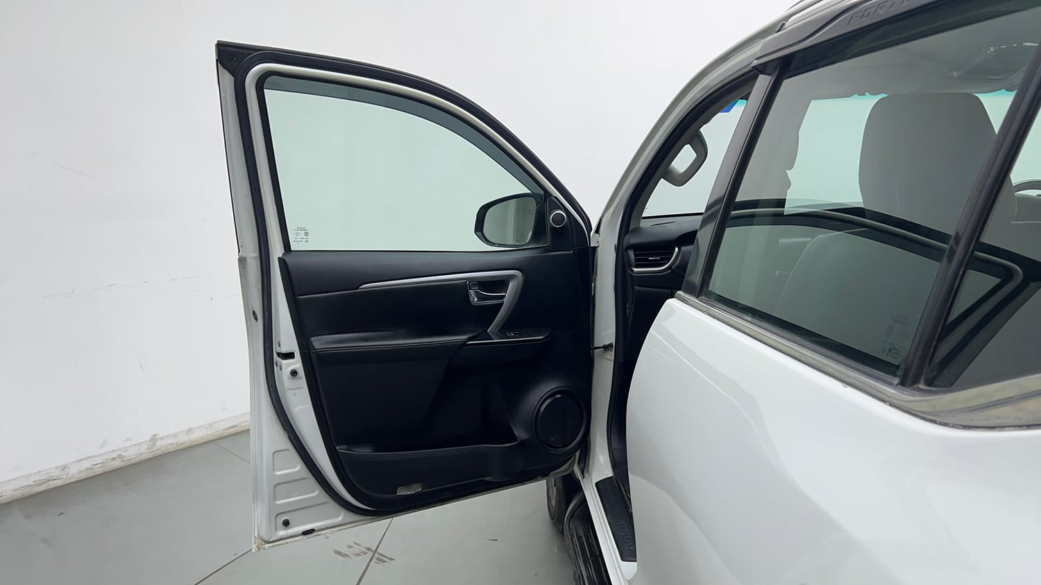 Used 2024 Toyota Fortuner 4X2 AT 2.7 Petrol Petrol Automatic interior LEFT FRONT DOOR OPEN VIEW