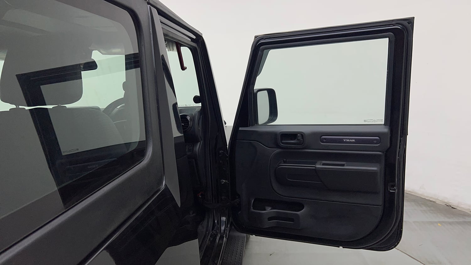 Used 2023 Mahindra Thar LX Hard Top Petrol AT 4WD Petrol Automatic interior RIGHT FRONT DOOR OPEN VIEW