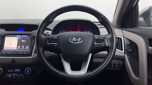 Used 2018 Hyundai Creta SX 1.6 Petrol Petrol Manual interior STEERING VIEW