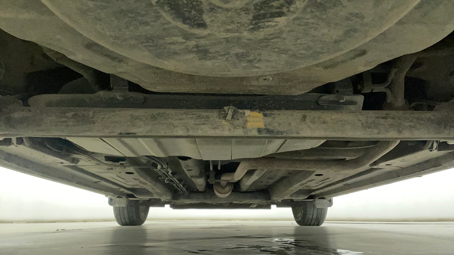 Used 2022 Tata Altroz XZ Plus Petrol Dark Edition Petrol Manual extra REAR UNDERBODY VIEW (TAKEN FROM REAR)