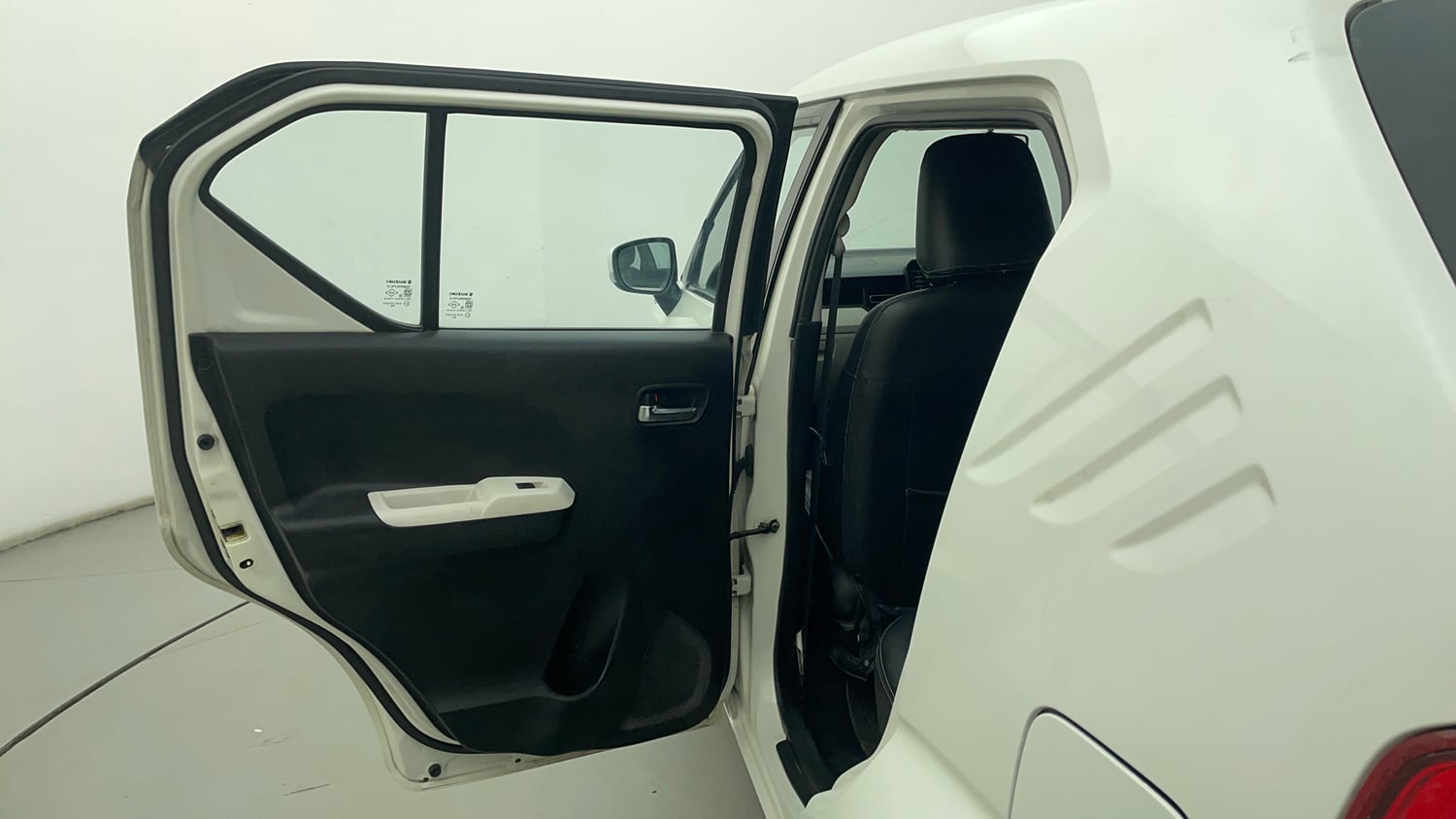 Used 2018 Maruti Suzuki Ignis Delta 1.2 MT Petrol Manual interior LEFT REAR DOOR OPEN VIEW