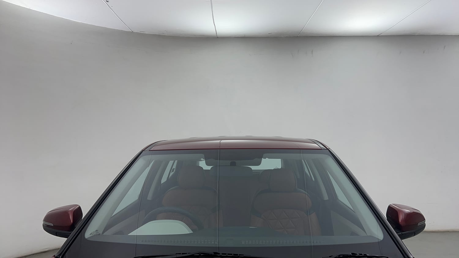 Used 2022 Hyundai Creta EX 1.5 Petrol Petrol Manual exterior FRONT WINDSHIELD VIEW