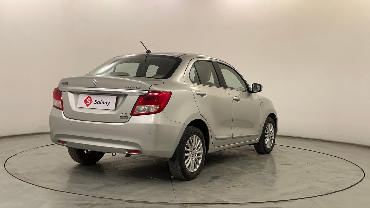 Used 2017 Maruti Suzuki Dzire ZXi AMT Petrol Automatic exterior RIGHT REAR CORNER VIEW