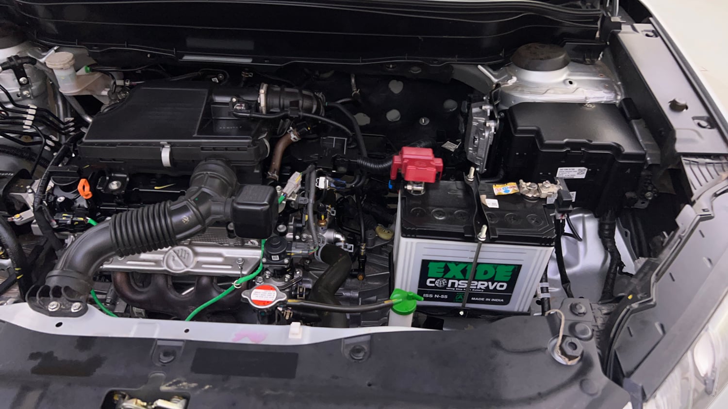 Used 2025 Maruti Suzuki Grand Vitara Delta Smart Hybrid Petrol Manual engine ENGINE LEFT SIDE VIEW