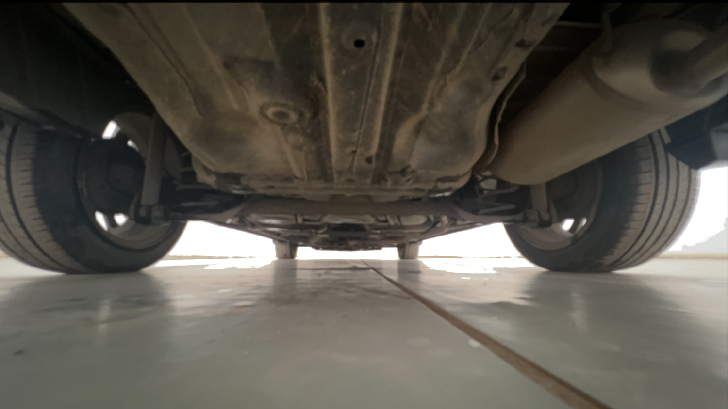 Used 2021 Honda City ZX Petrol Petrol Manual extra REAR UNDERBODY VIEW (TAKEN FROM REAR)