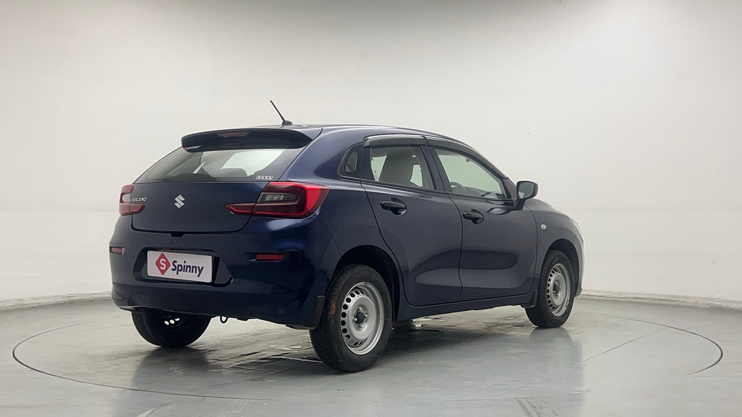 Used 2025 Maruti Suzuki Baleno Sigma MT Petrol Manual exterior RIGHT REAR CORNER VIEW
