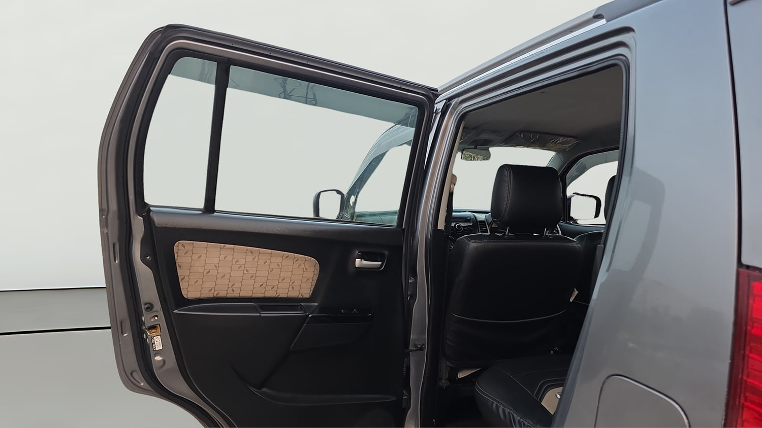 Used 2017 Maruti Suzuki Wagon R 1.0 VXI AMT Petrol Automatic interior LEFT REAR DOOR OPEN VIEW