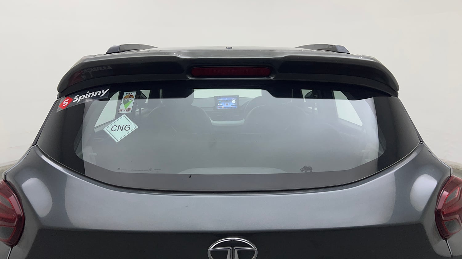 Used 2023 Tata Punch Pure iCNG Cng Manual exterior BACK WINDSHIELD VIEW