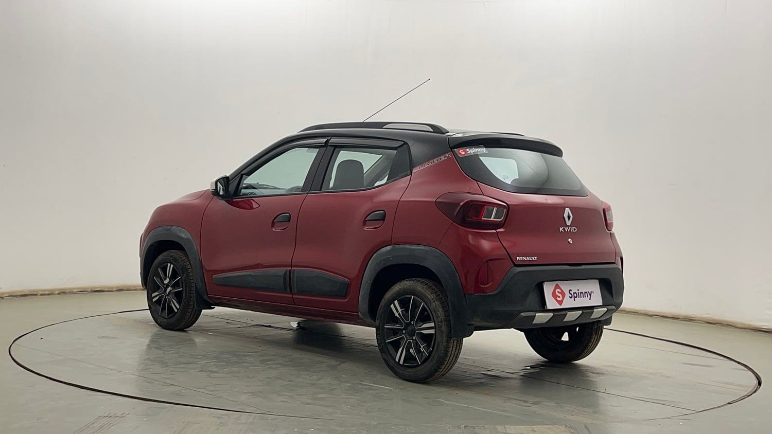 Used 2024 Renault Kwid CLIMBER 1.0 MT Petrol Manual exterior LEFT REAR CORNER VIEW