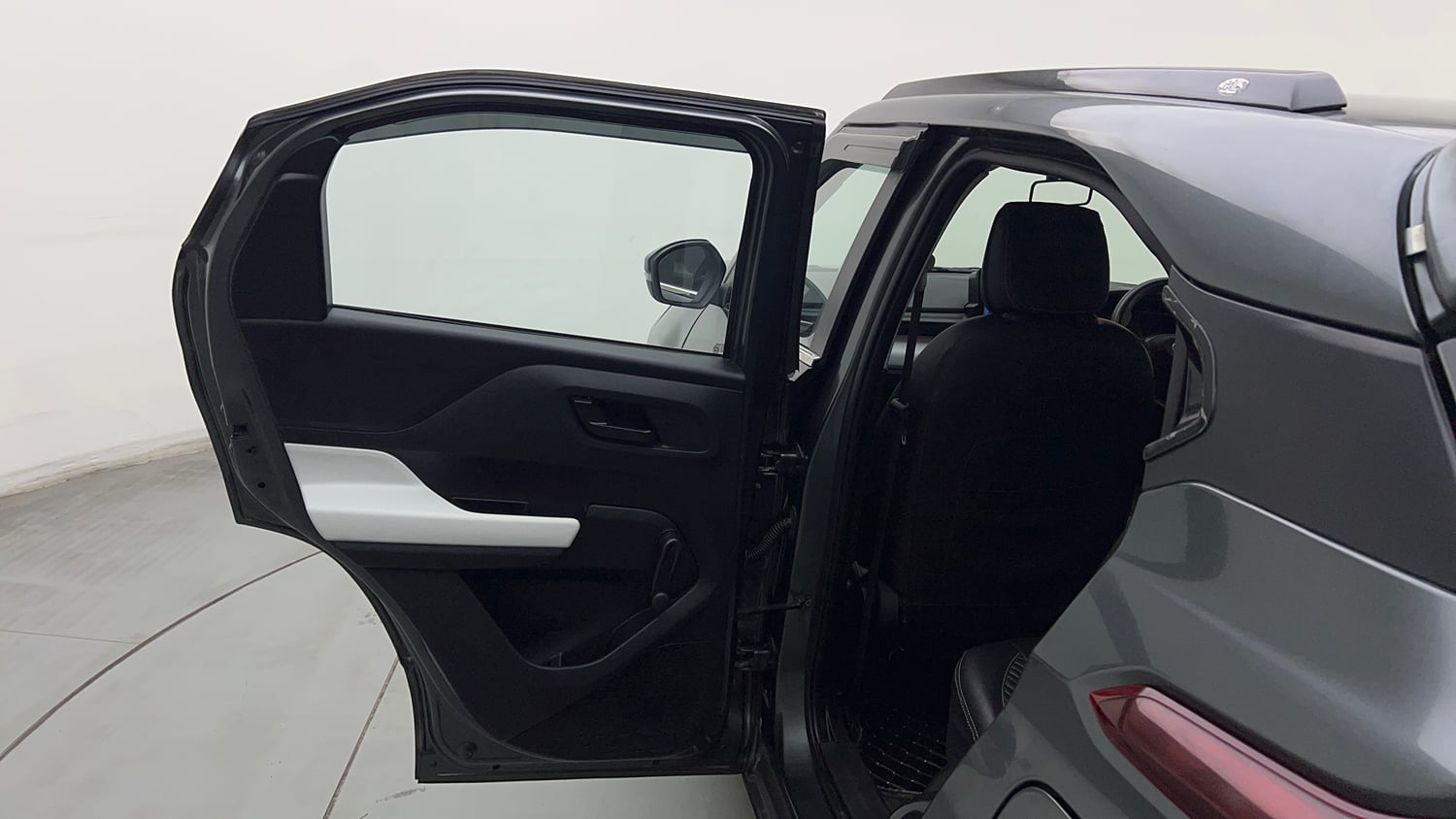 Used 2023 Tata Punch Pure iCNG Cng Manual interior LEFT REAR DOOR OPEN VIEW