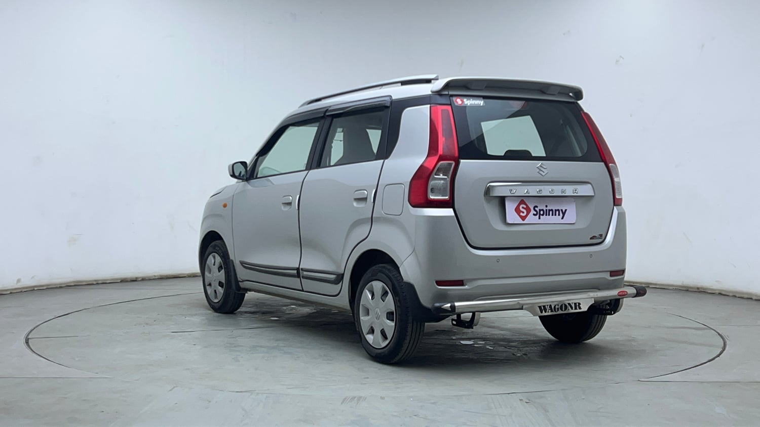 Used 2024 Maruti Suzuki Wagon R ZXI 1.2 Petrol Manual exterior LEFT REAR CORNER VIEW