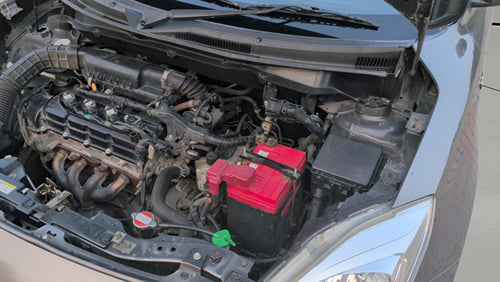 Used 2018 Maruti Suzuki Dzire ZXi AMT Petrol Automatic engine ENGINE LEFT SIDE VIEW