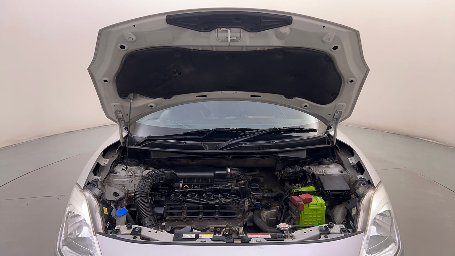 Used 2019 Maruti Suzuki Swift ZXi AMT Petrol Automatic engine ENGINE & BONNET OPEN FRONT VIEW