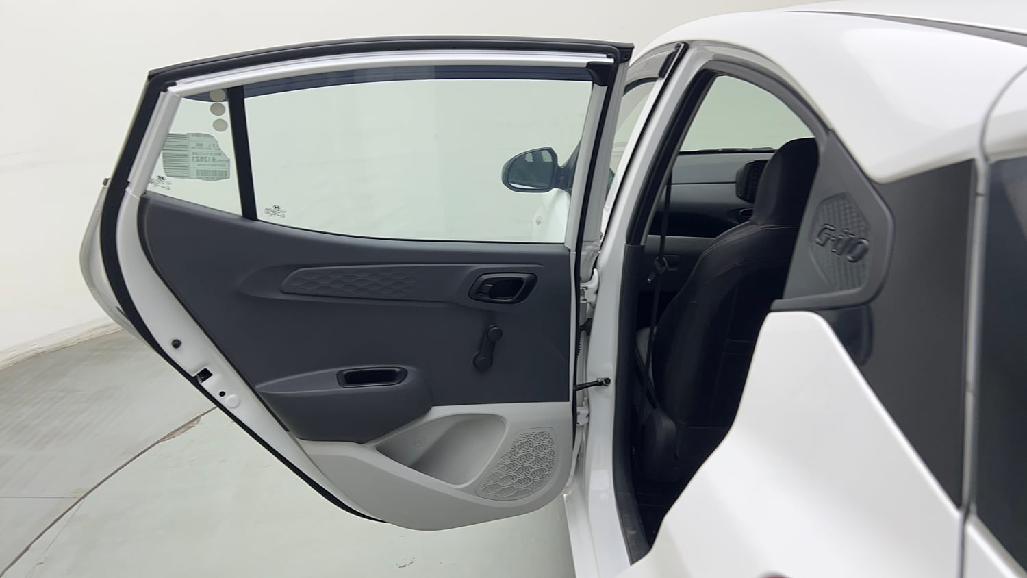 Used 2025 Hyundai Grand i10 Nios Era 1.2 Kappa Petrol Manual interior LEFT REAR DOOR OPEN VIEW