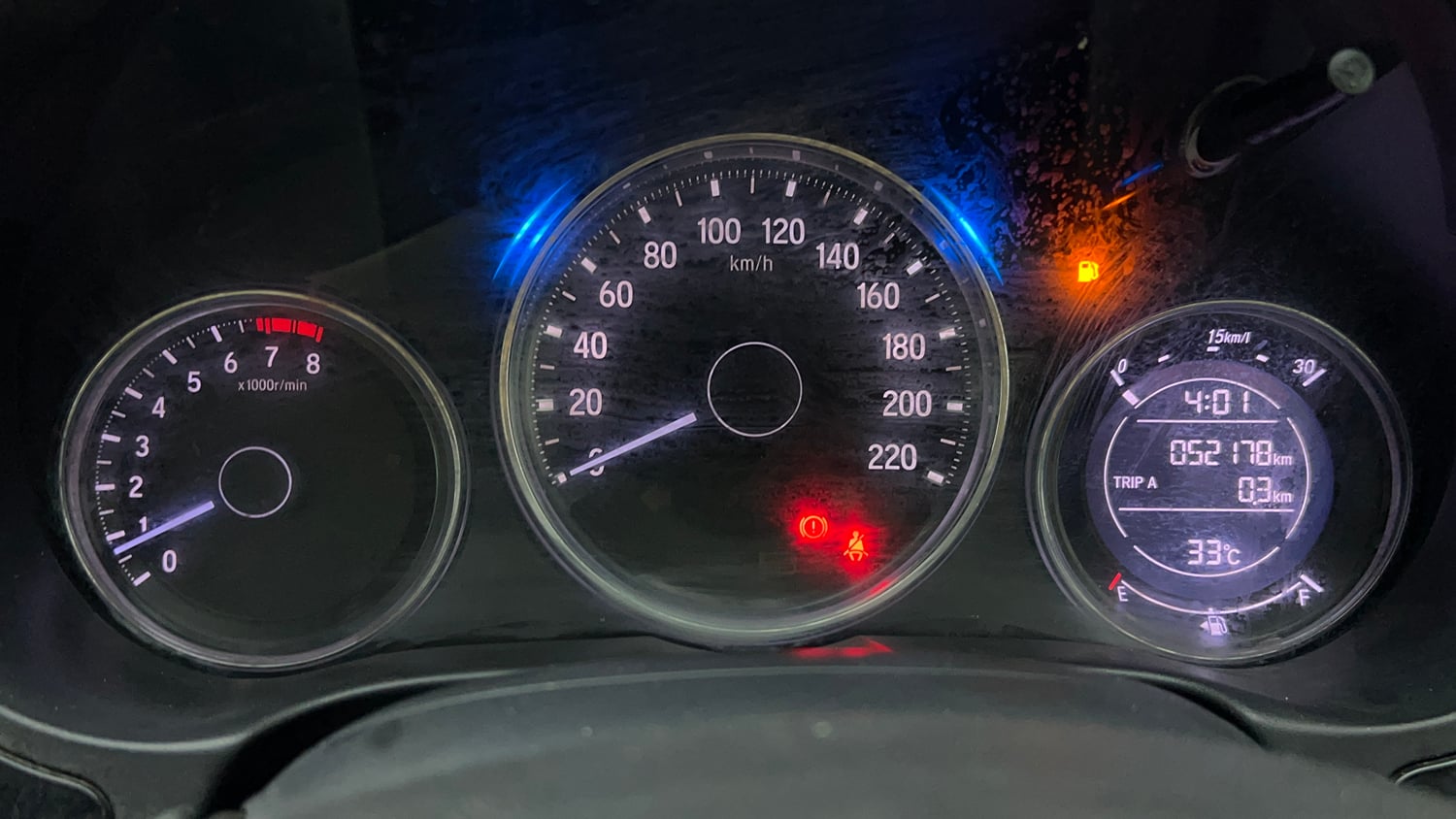 Used 2022 Honda City 4th Generation V Petrol Petrol Manual interior CLUSTERMETER VIEW