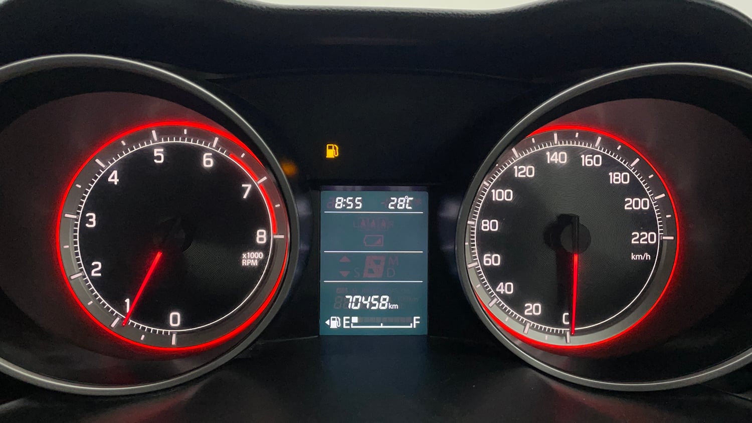 Used 2018 Maruti Suzuki Swift ZXi Plus Petrol Manual interior CLUSTERMETER VIEW