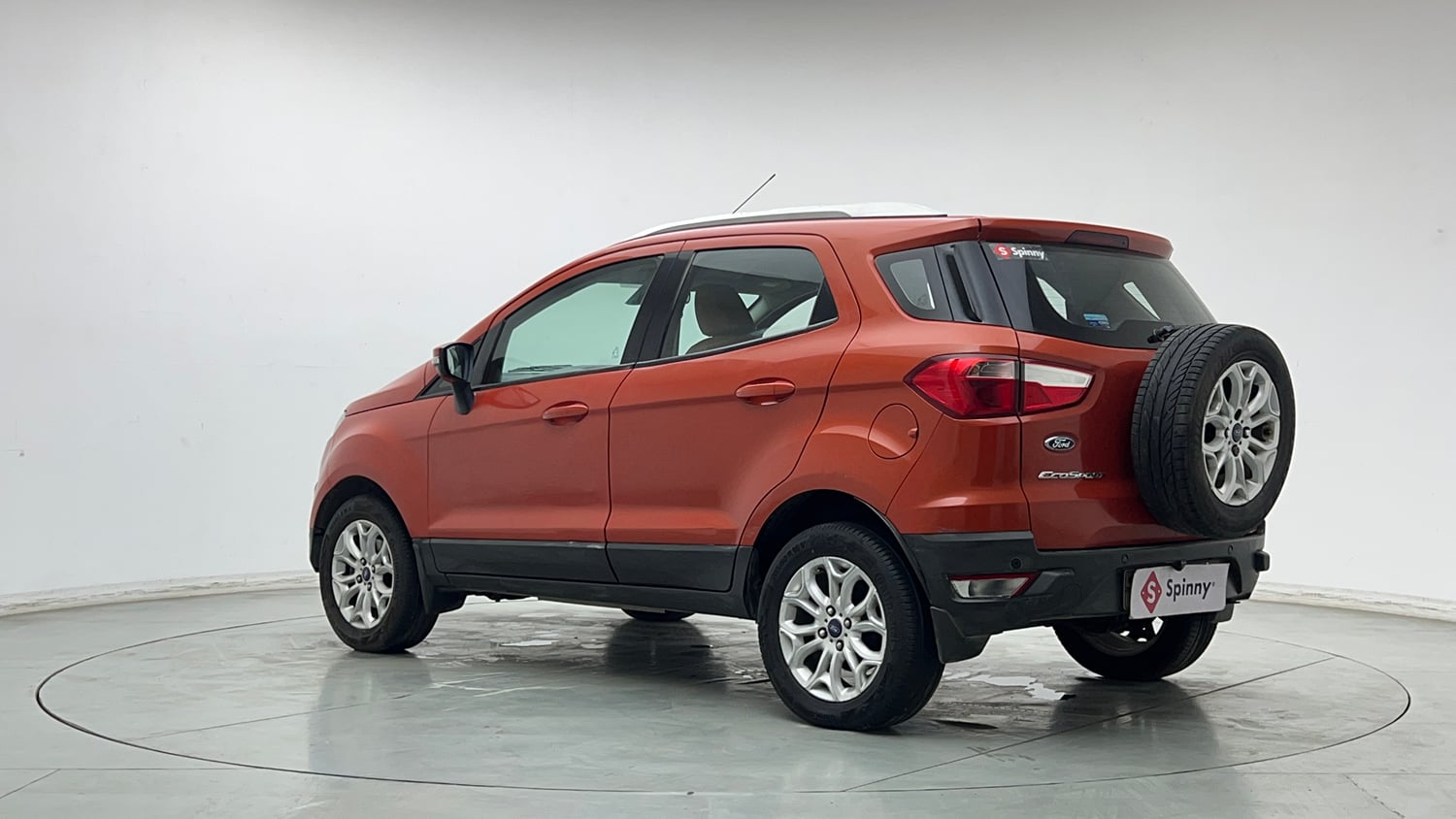 Used 2017 Ford EcoSport Titanium 1.5L Ti-VCT AT Petrol Automatic exterior LEFT REAR CORNER VIEW