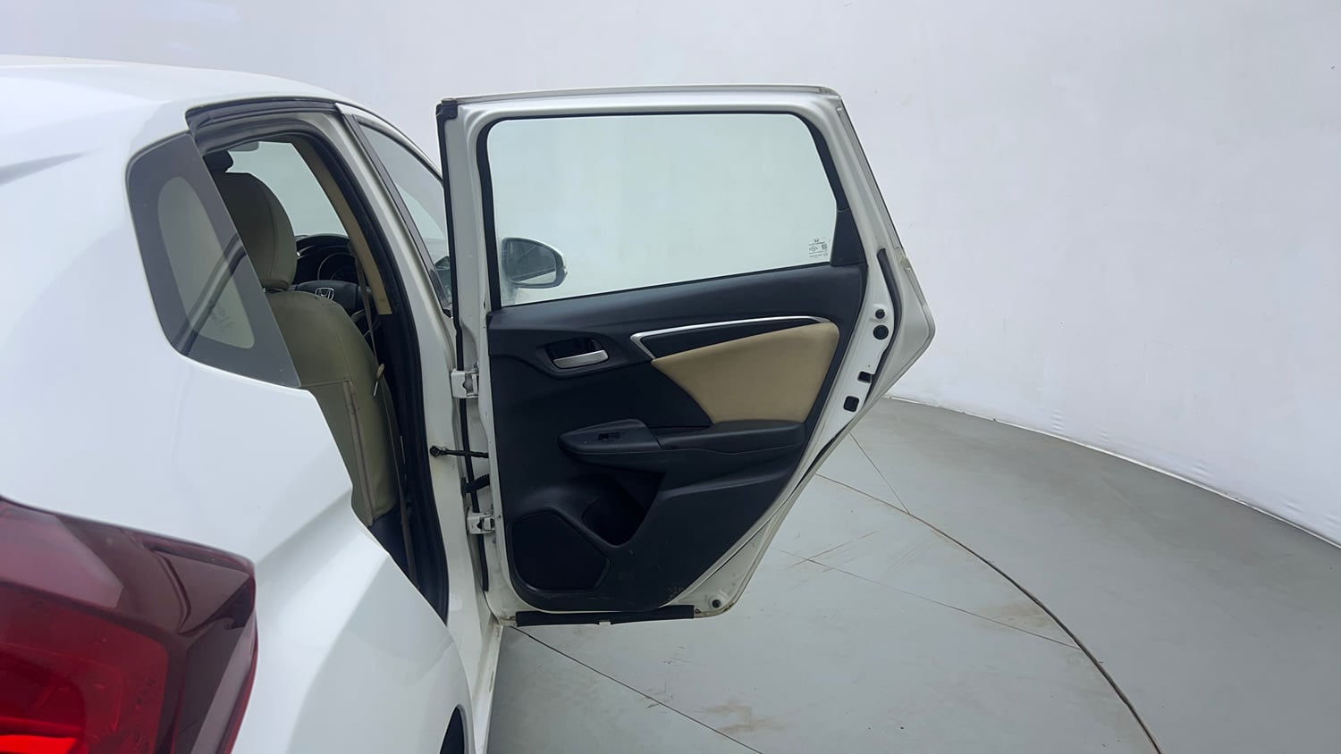 Used 2015 Honda Jazz V Petrol Petrol Manual interior RIGHT REAR DOOR OPEN VIEW