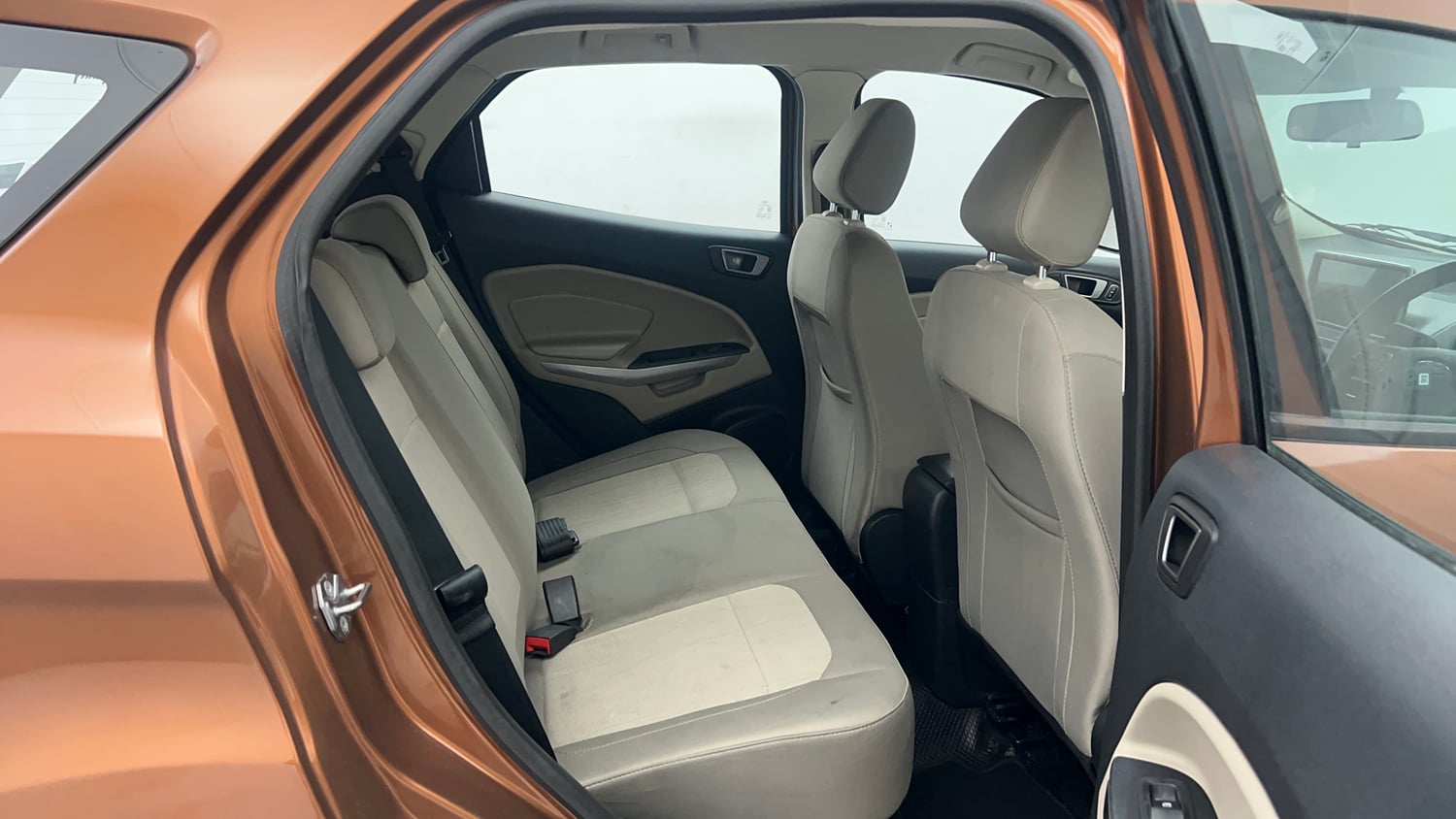 Used 2020 Ford EcoSport Titanium 1.5L Ti-VCT Petrol Manual interior RIGHT SIDE REAR DOOR CABIN VIEW