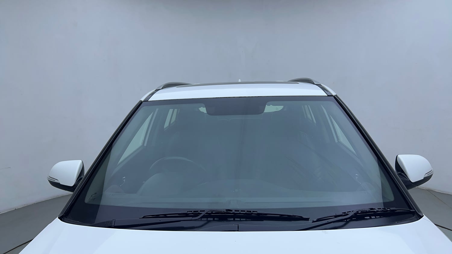 Used 2019 Hyundai Creta SX 1.6 AT Petrol Petrol Automatic exterior FRONT WINDSHIELD VIEW