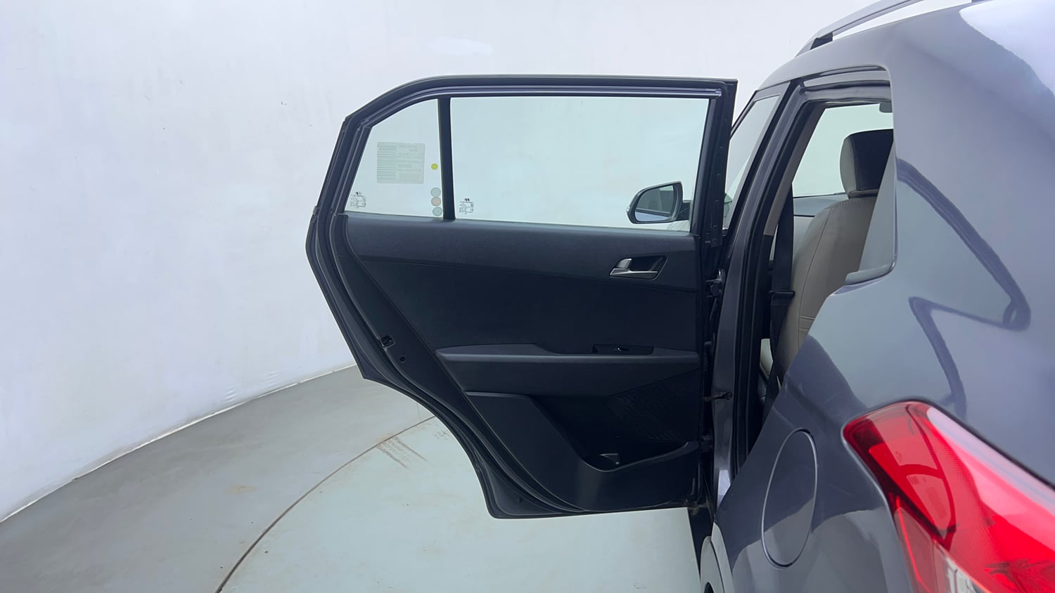 Used 2017 Hyundai Creta 1.6 SX Plus AT Petrol Petrol Automatic interior LEFT REAR DOOR OPEN VIEW